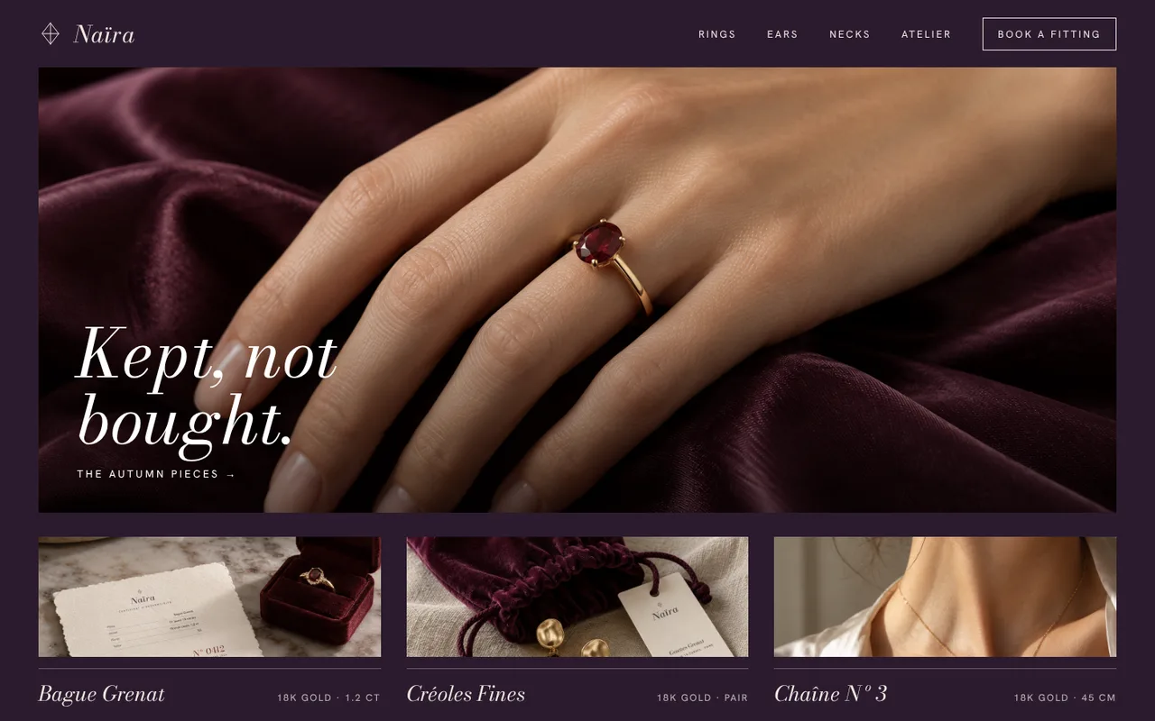 Home page.