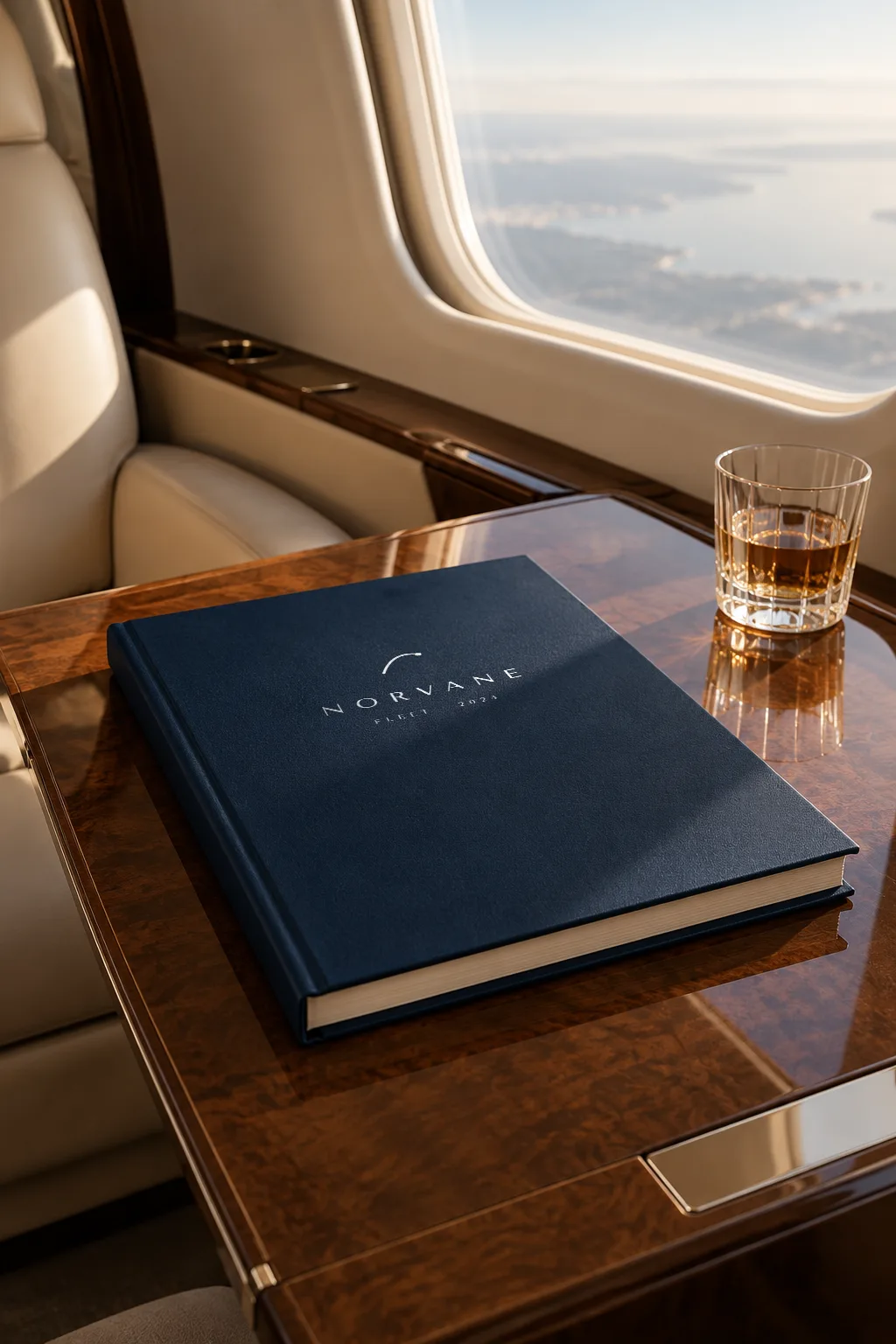 Fleet book, one spread per aircraft