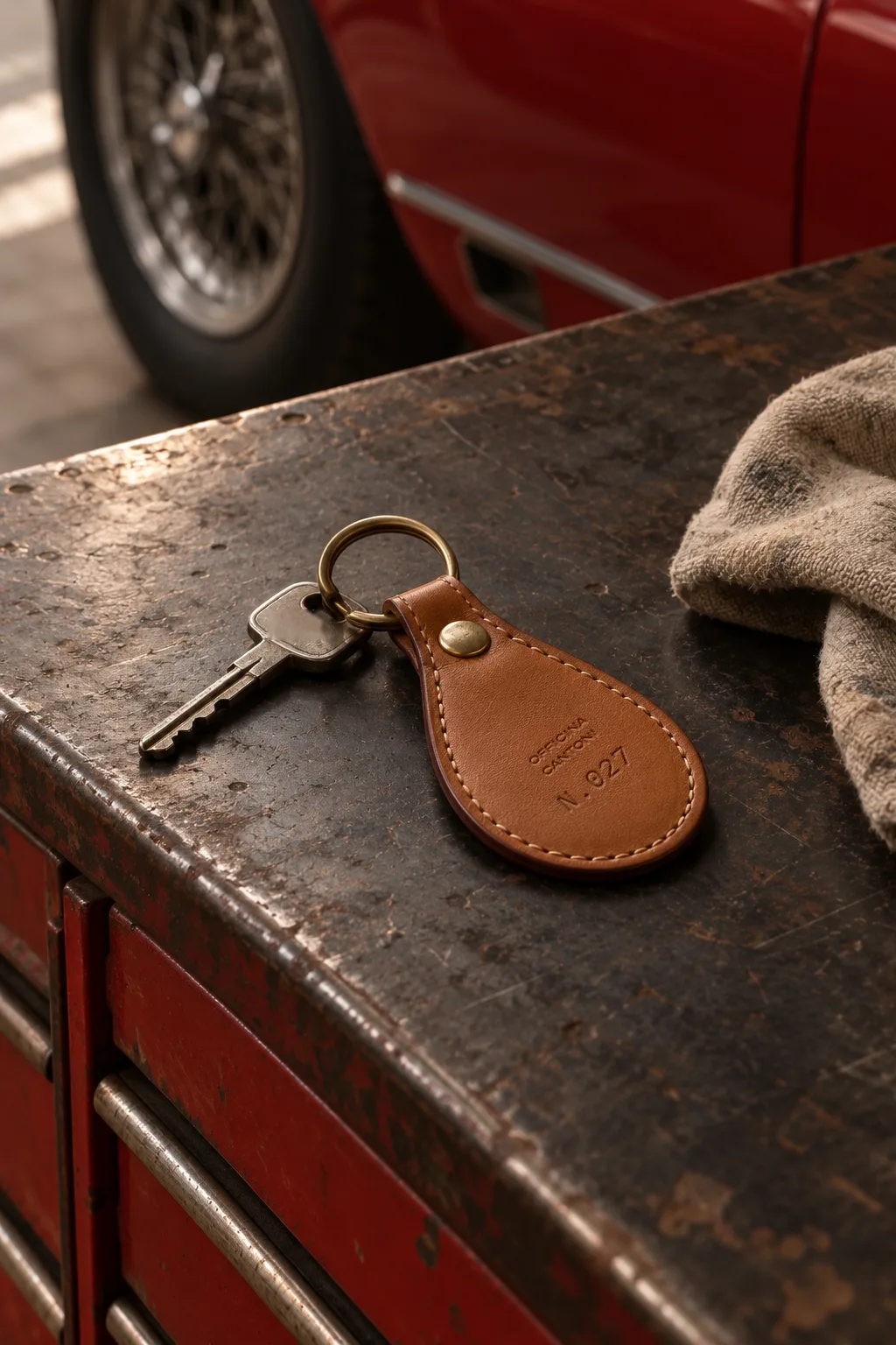 Numbered key fob