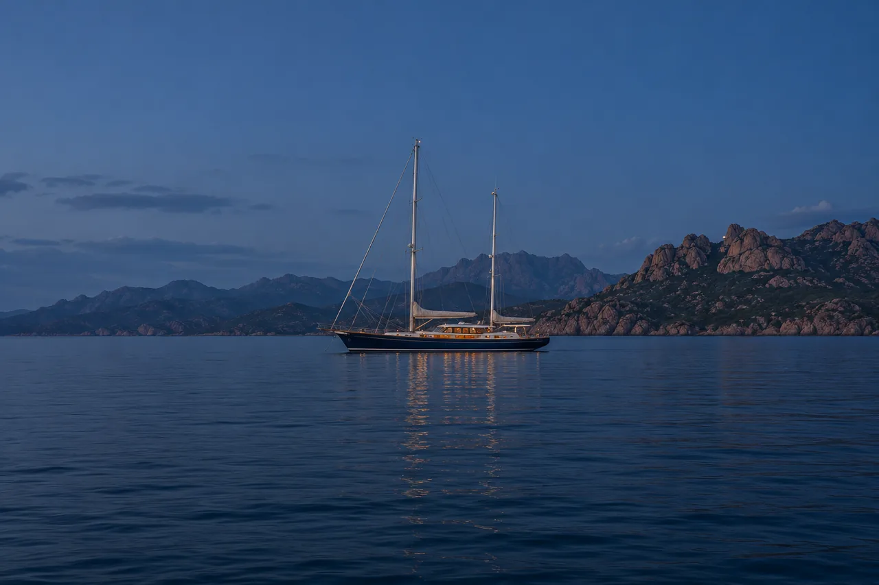 Meltemi, 36 m · sail