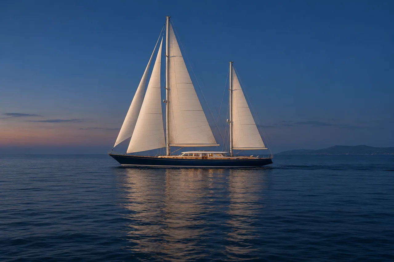 Sirène, 38 m · sail