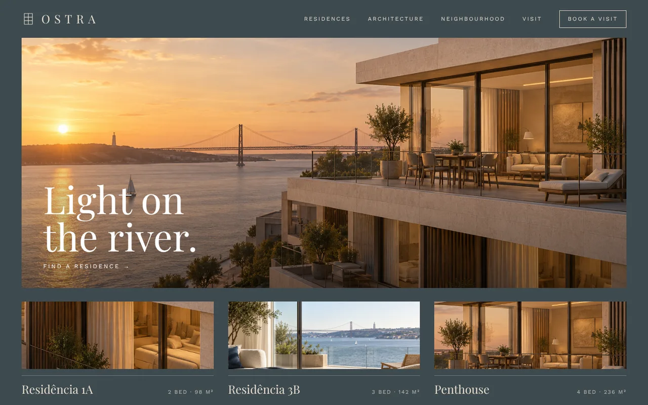 Home page.